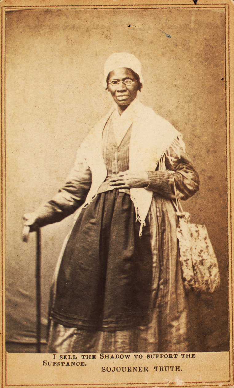 Carte de visite von Sojourner Truth, 1864 von American Photographer