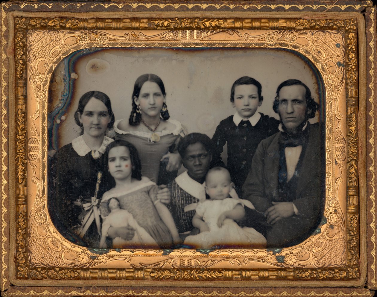 Porträt einer Familie von American Photographer
