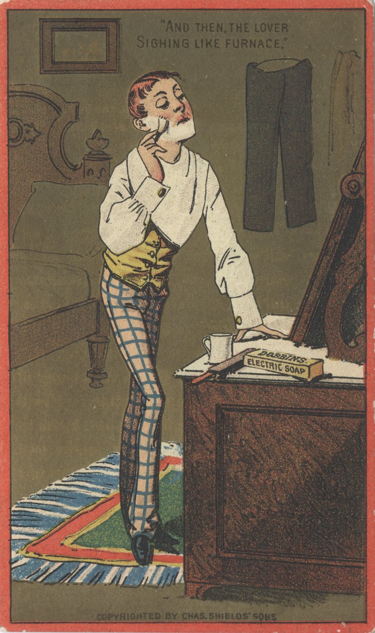 Werbung für Dobbins Electric Soap, ca. 1880 von American School