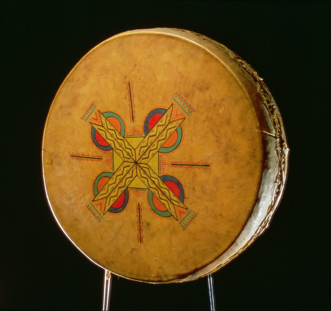 Osage-Trommel aus Oklahoma von American School