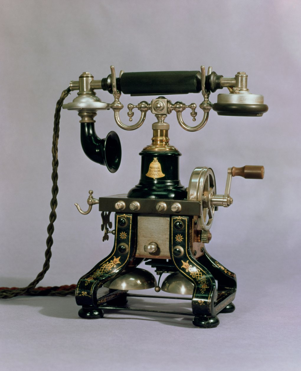 Telefon, National Telephone Service, USA, 1890 von American School