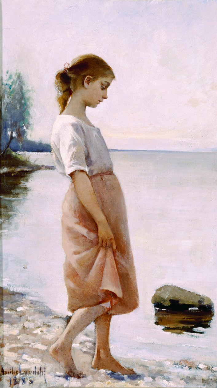 Vor dem Schwimmen von Amélie Lundahl