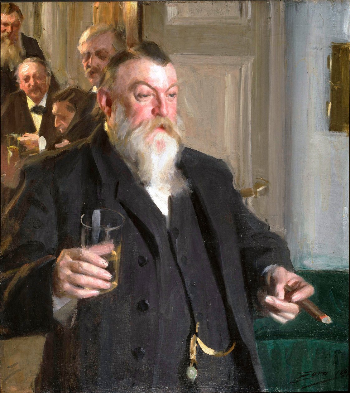 Ein Toast in der Idun-Gesellschaft von Anders Leonard Zorn