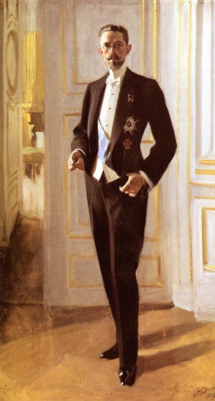 Gustav V von Anders Leonard Zorn