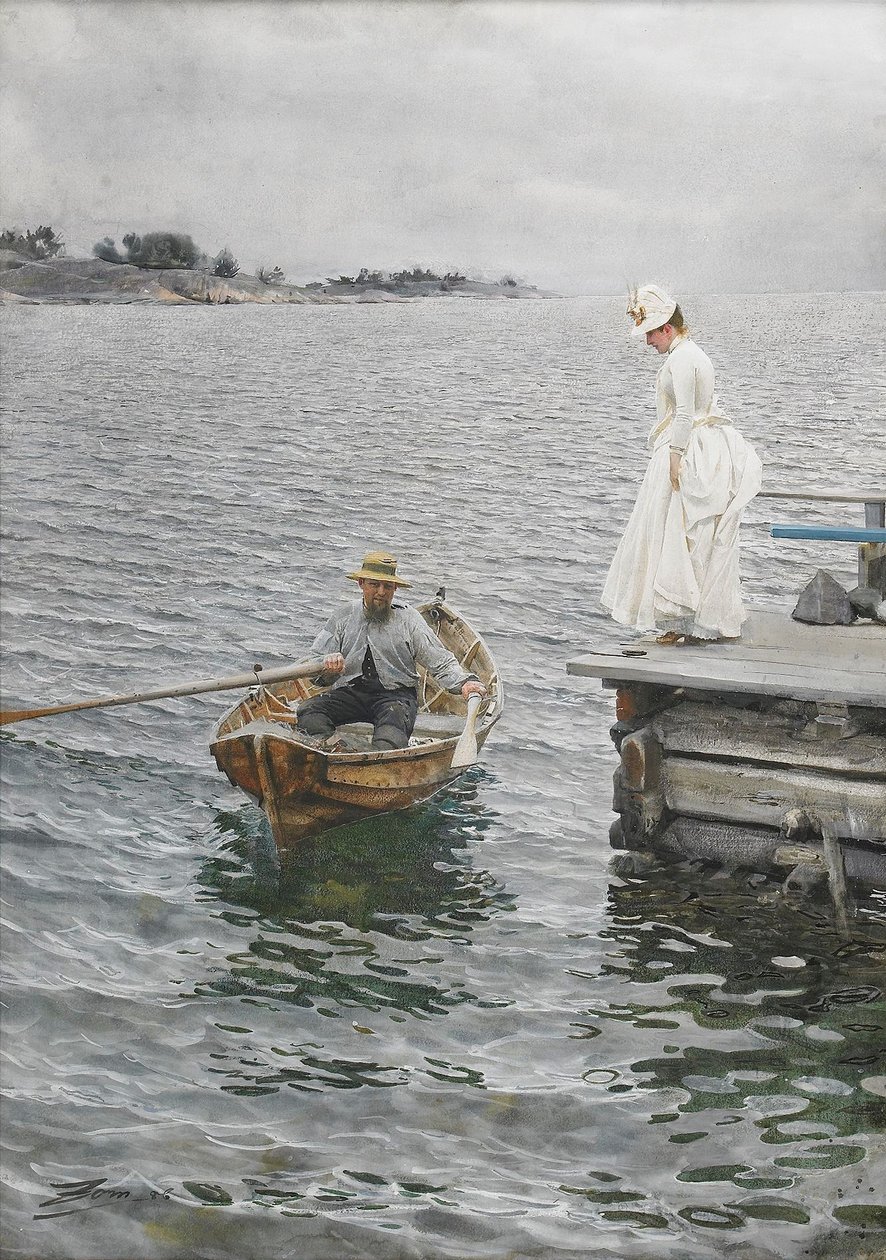 Sommervergnügen von Anders Leonard Zorn