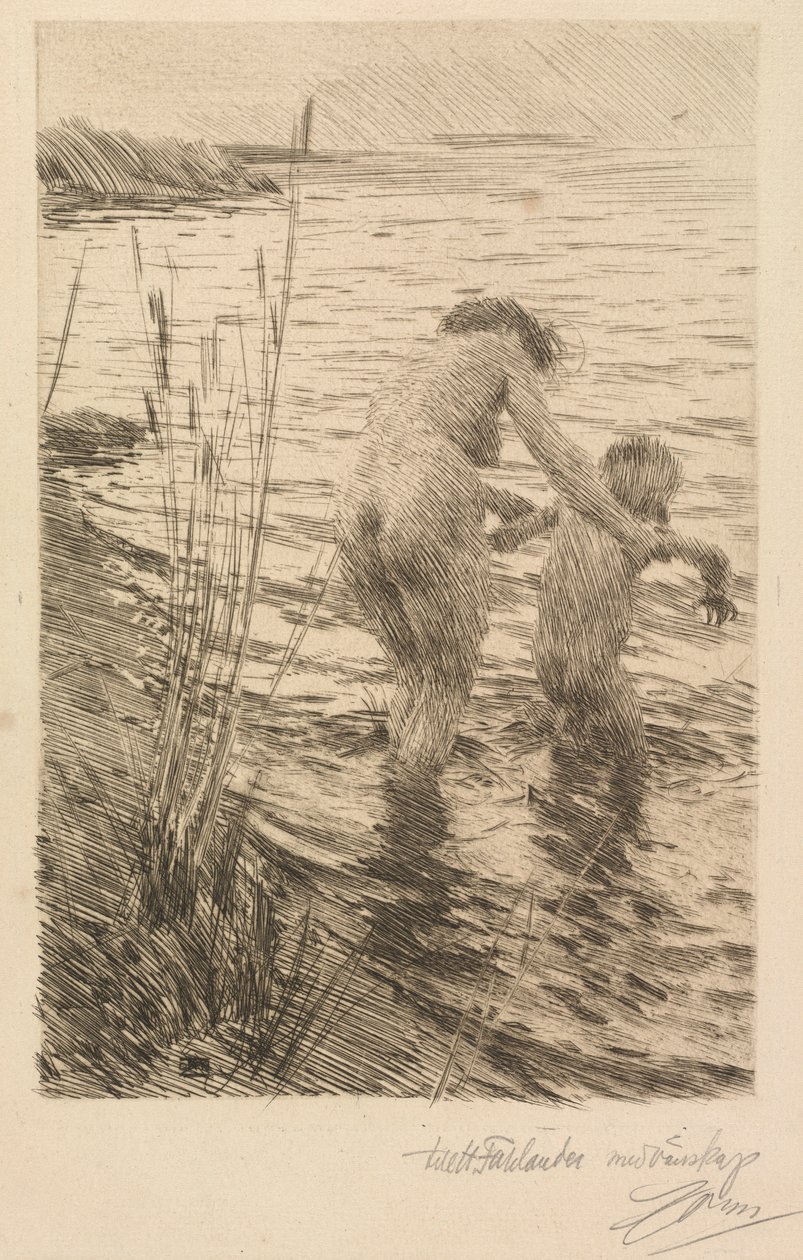 Première, 1890 von Anders Leonard Zorn