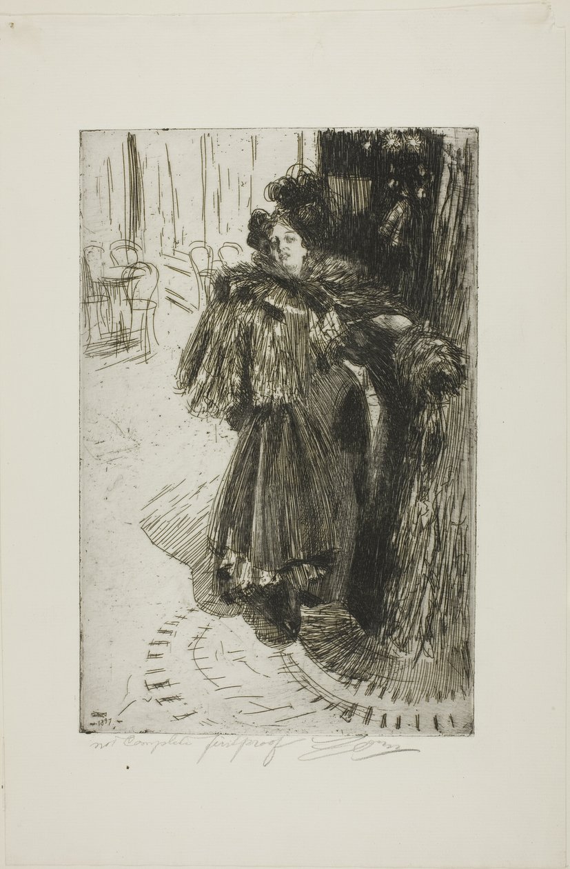 Effet de Nuit III von Anders Leonard Zorn