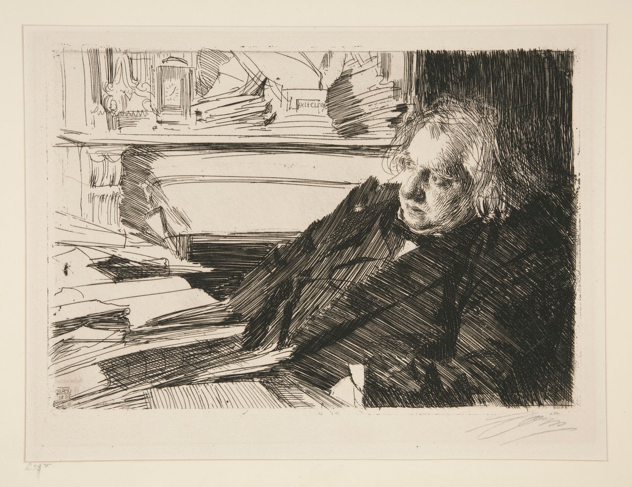 Ernest Renan von Anders Leonard Zorn