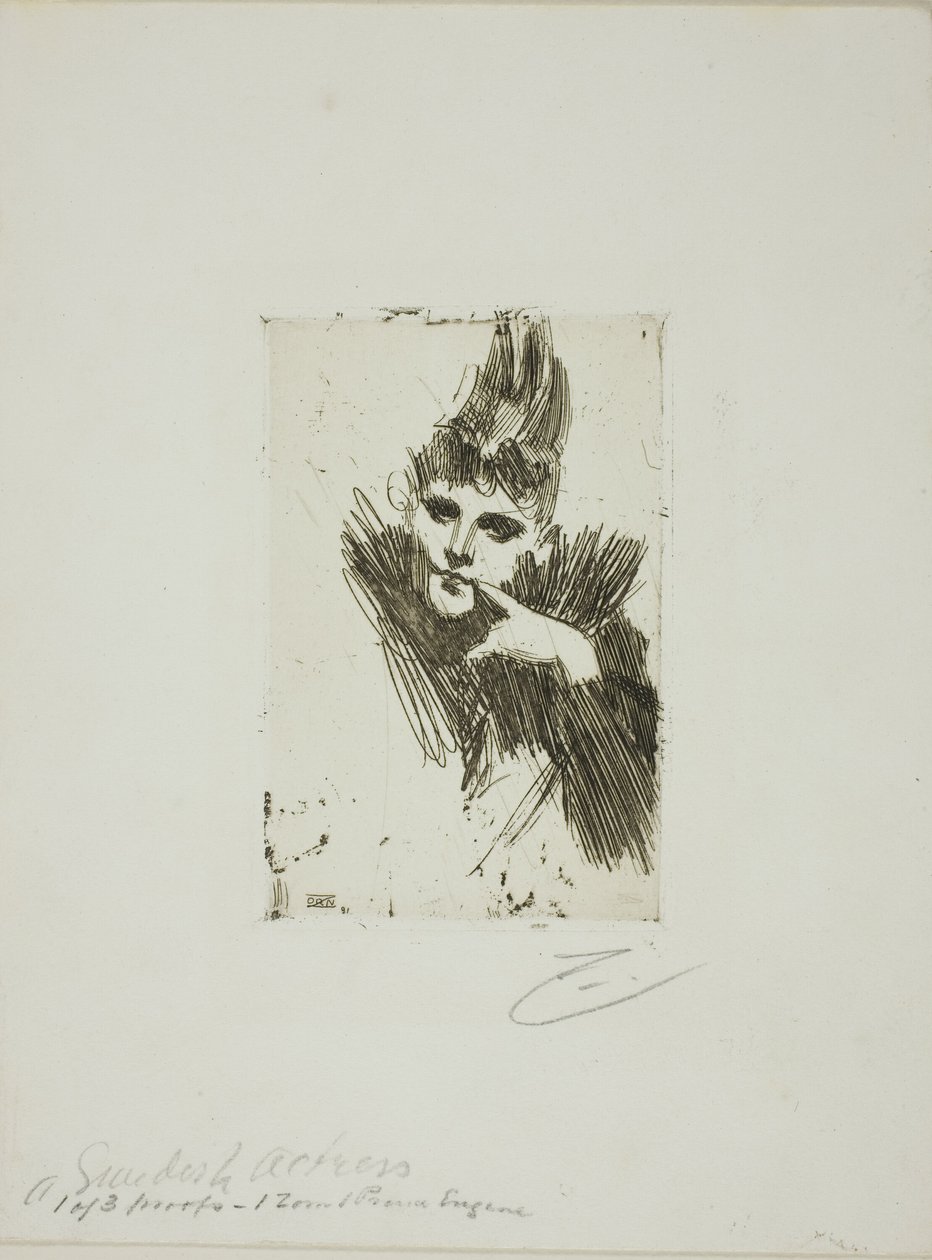 Gerda Grönberg I von Anders Leonard Zorn