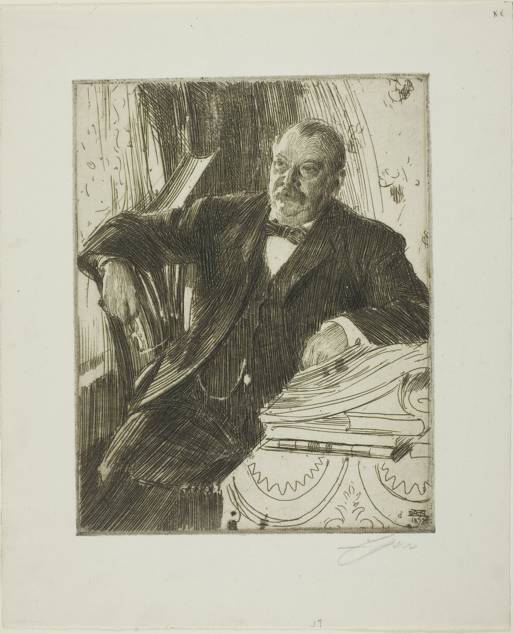 Grover Cleveland II von Anders Leonard Zorn