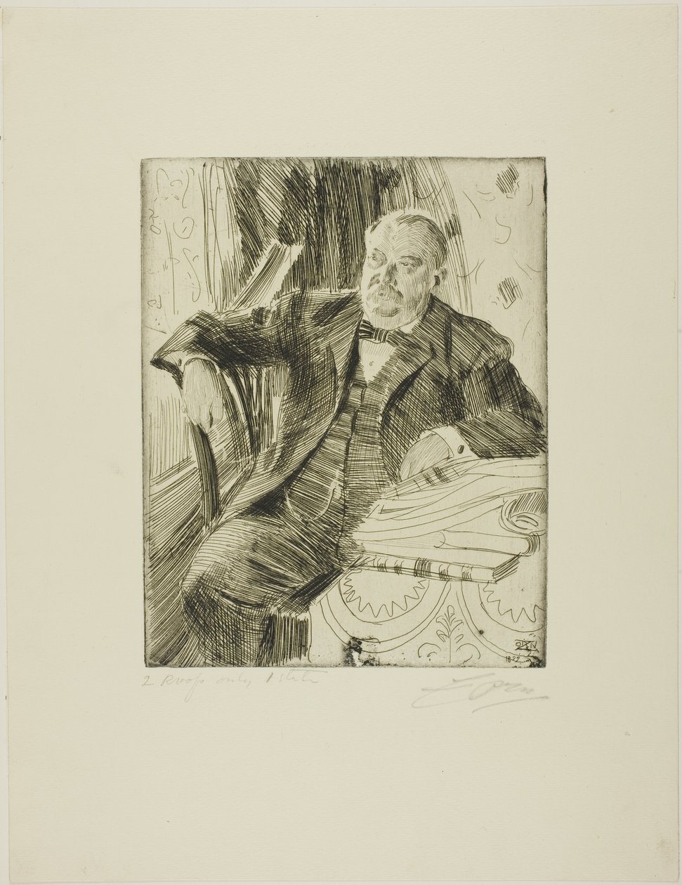Grover Cleveland I von Anders Leonard Zorn