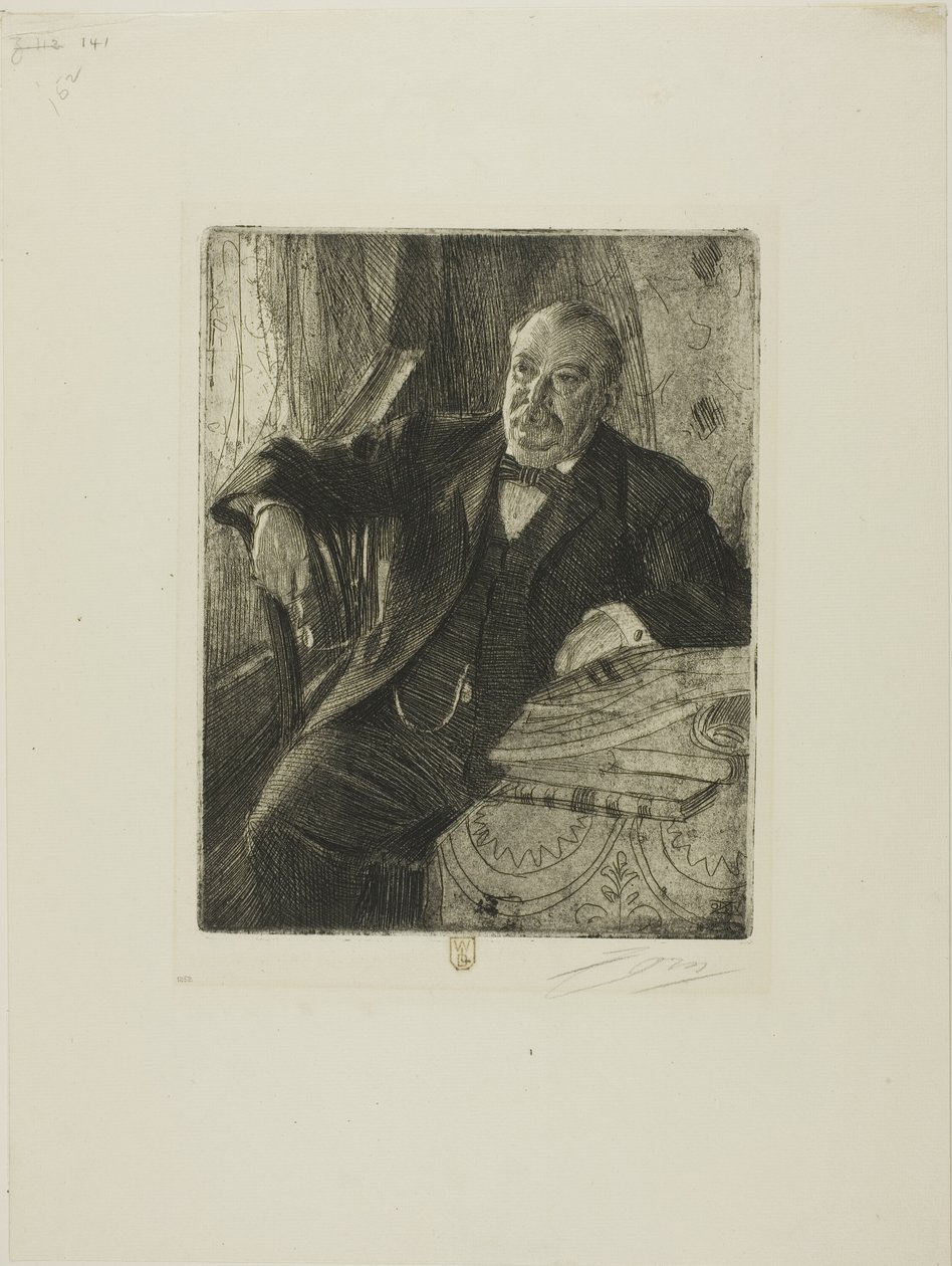 Grover Cleveland I von Anders Leonard Zorn