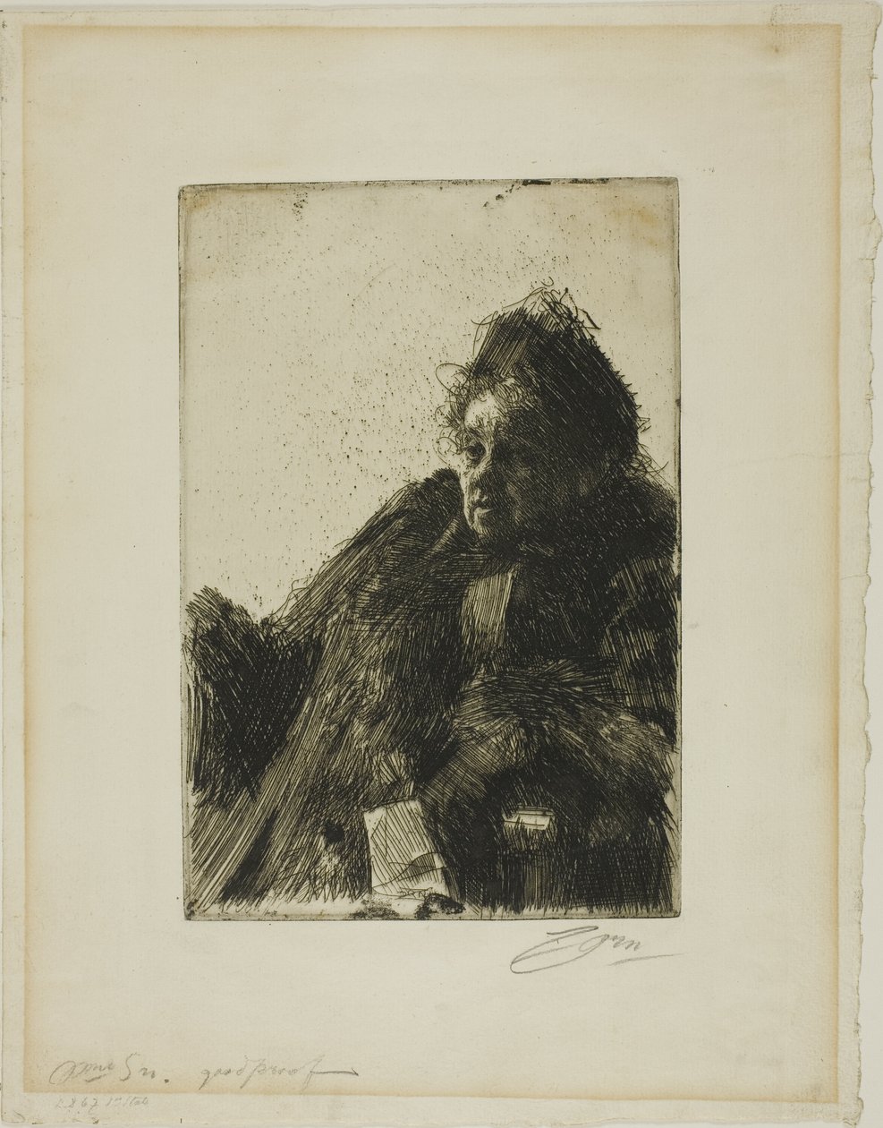 Mme Simon II von Anders Leonard Zorn
