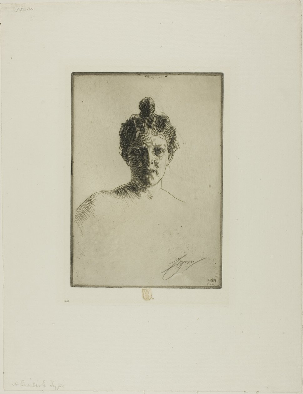 Frau Runeberg von Anders Leonard Zorn