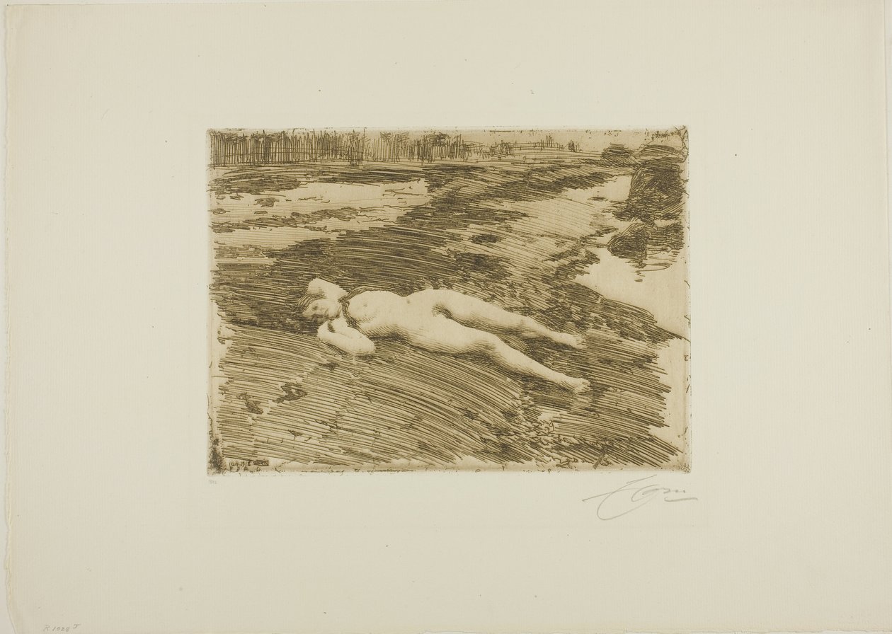 Am Strand von Anders Leonard Zorn