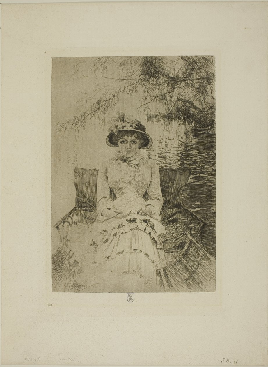 Auf der Themse von Anders Leonard Zorn