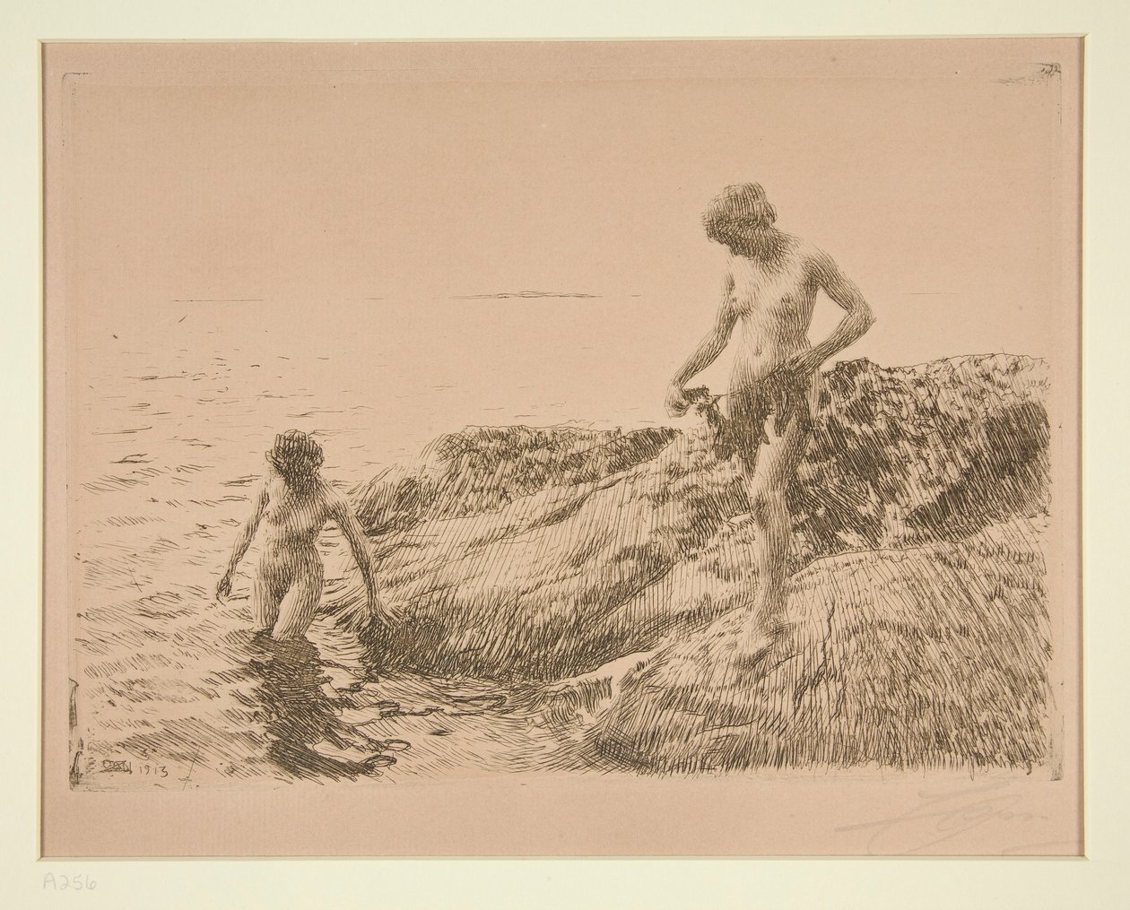 Seewärts Skerries von Anders Leonard Zorn