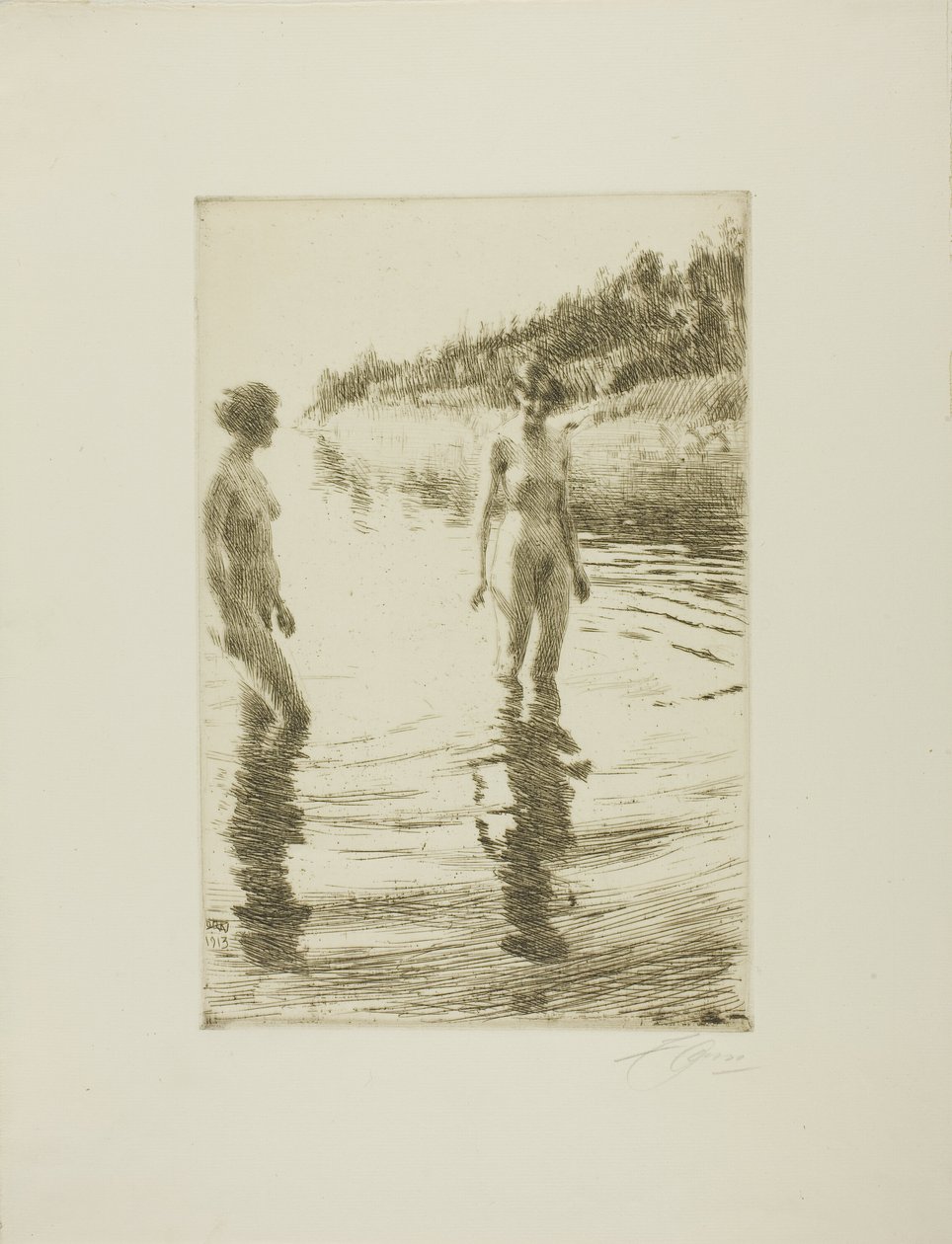Flach von Anders Leonard Zorn