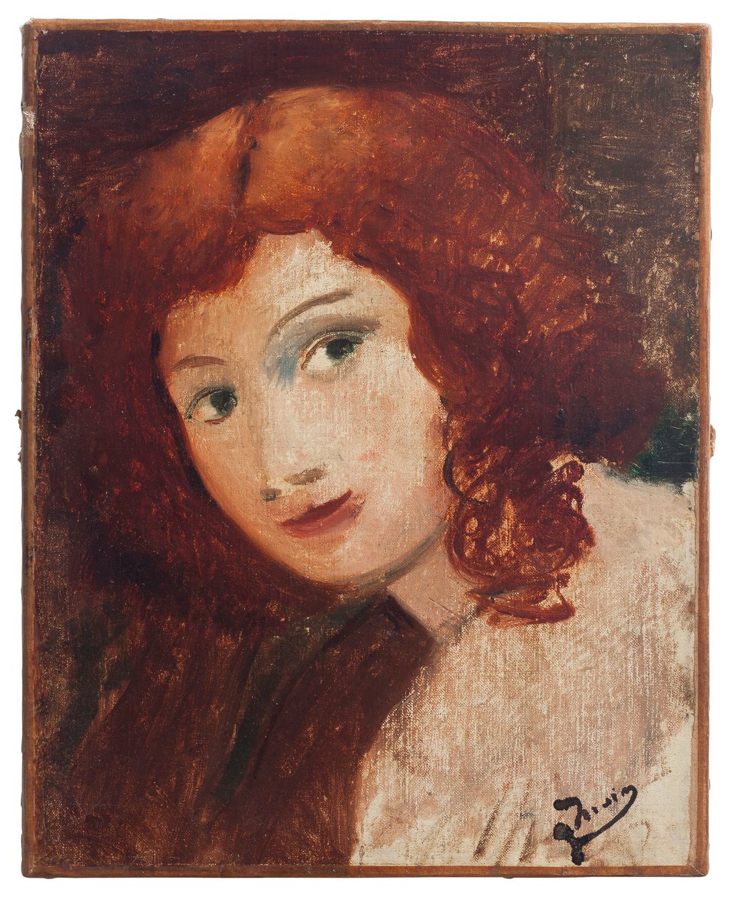Die Rothaarige von Andre Derain