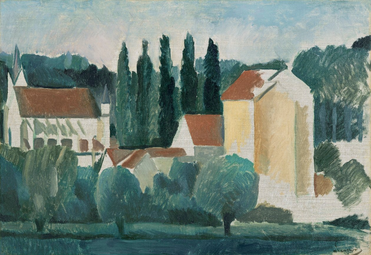Die Kapelle unter Crécy (Die Mühle) von Andre Derain