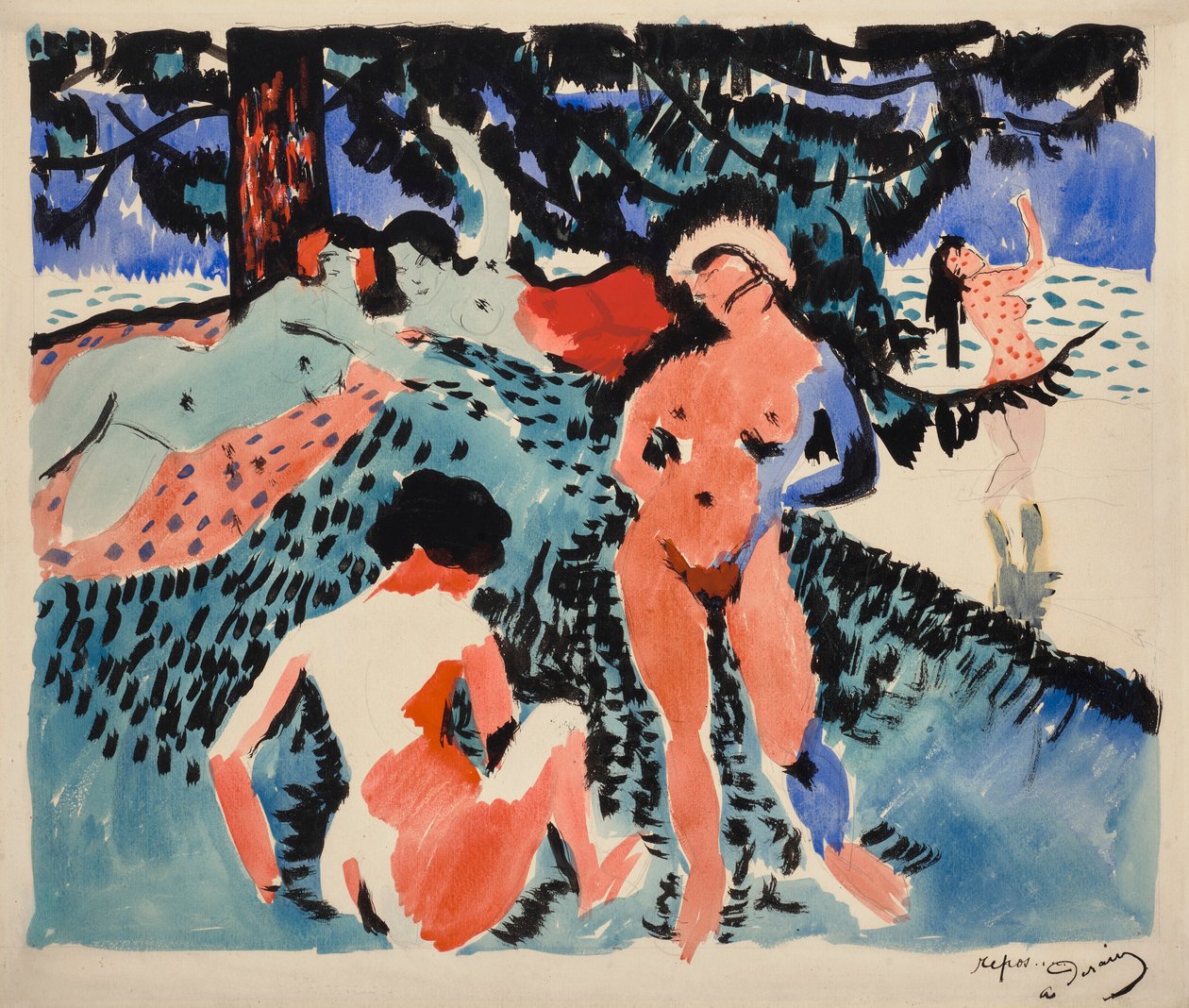 Die Ruhe von Andre Derain