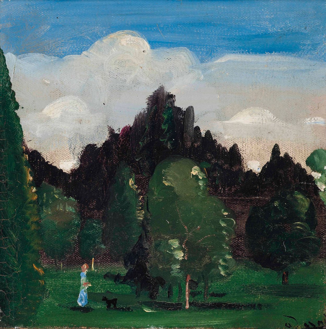 Landschaft von Île-de-France von Andre Derain