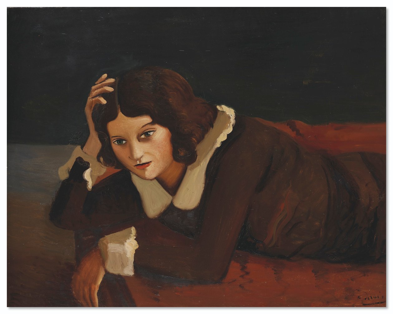 Porträt von Rita van Leer von Andre Derain