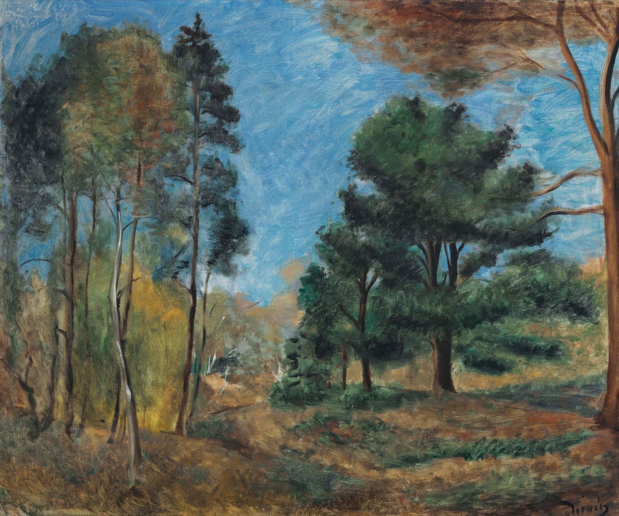 Waldstück von Andre Derain