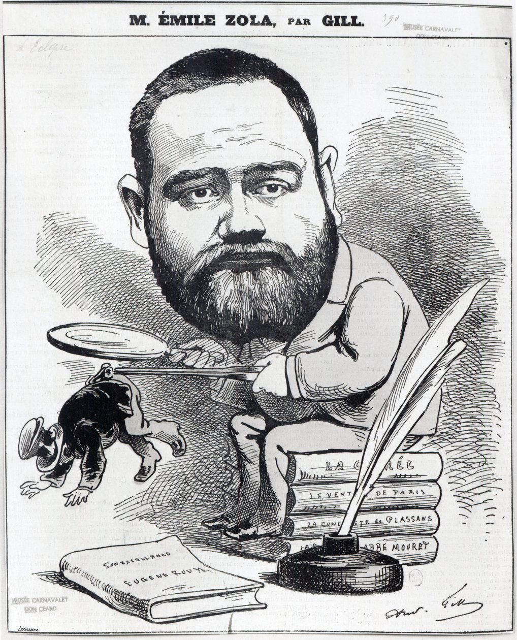 Emile Zola als Naturalist, aus 
