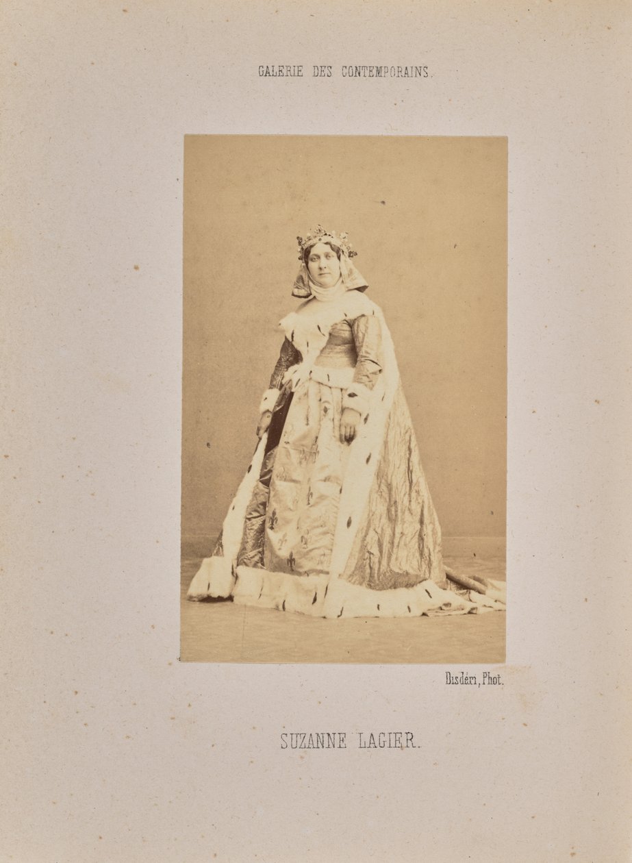Suzanne Lagier von Andre Adolphe Eugene Disderi