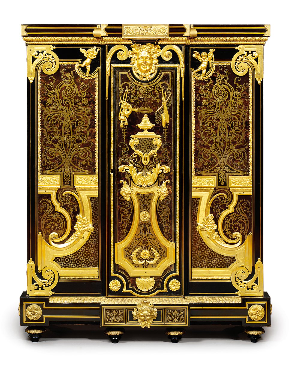 Louis XIV kleiner Schrank, ca. 1700-10 von Andre Charles Boulle