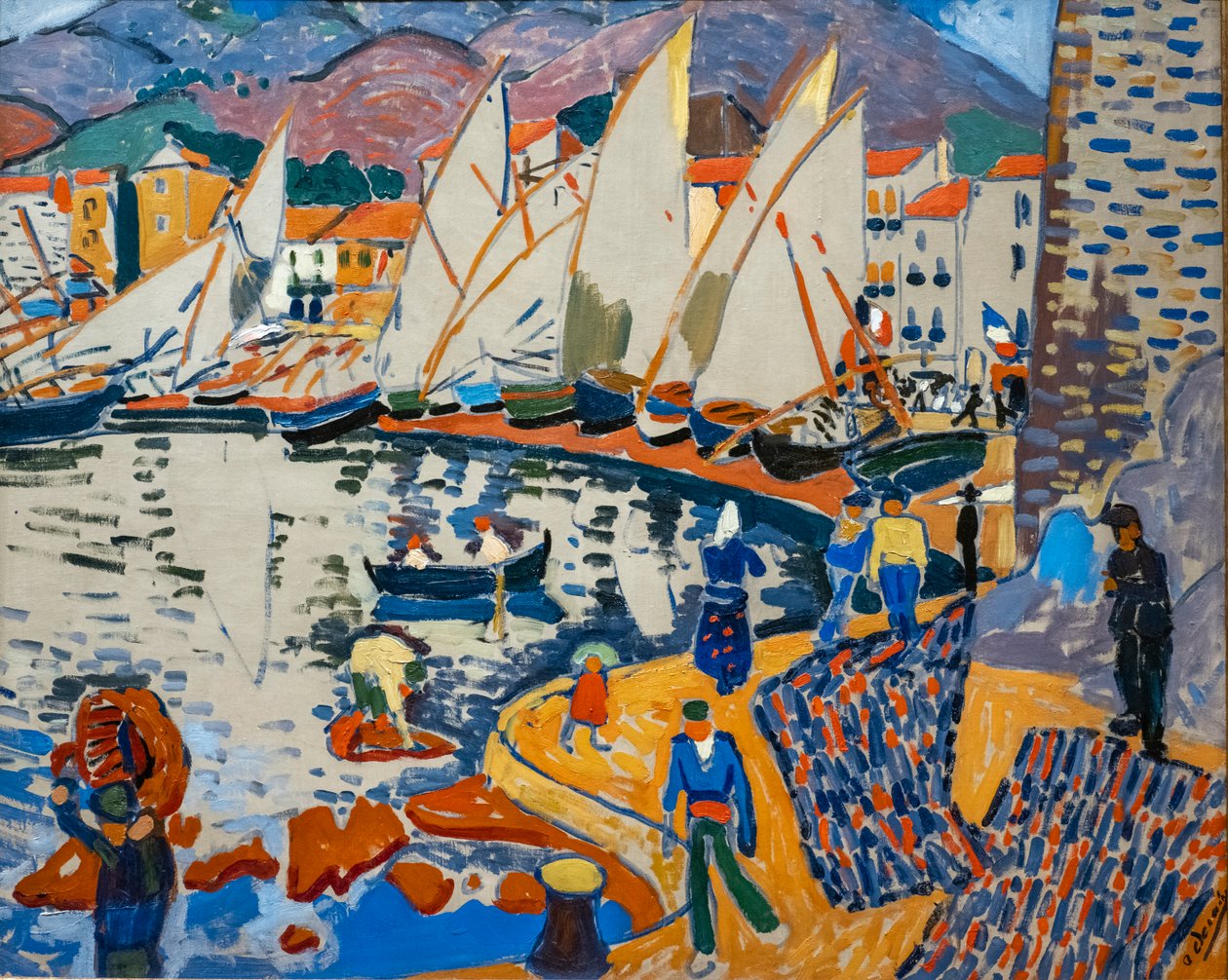 Segel trocknen von Andre Derain