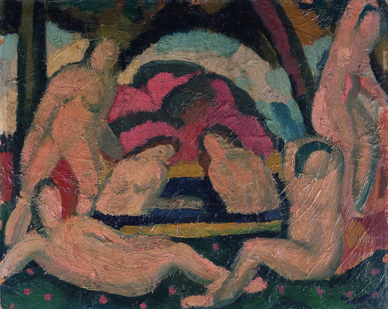 Nackte Badende von Andre Derain