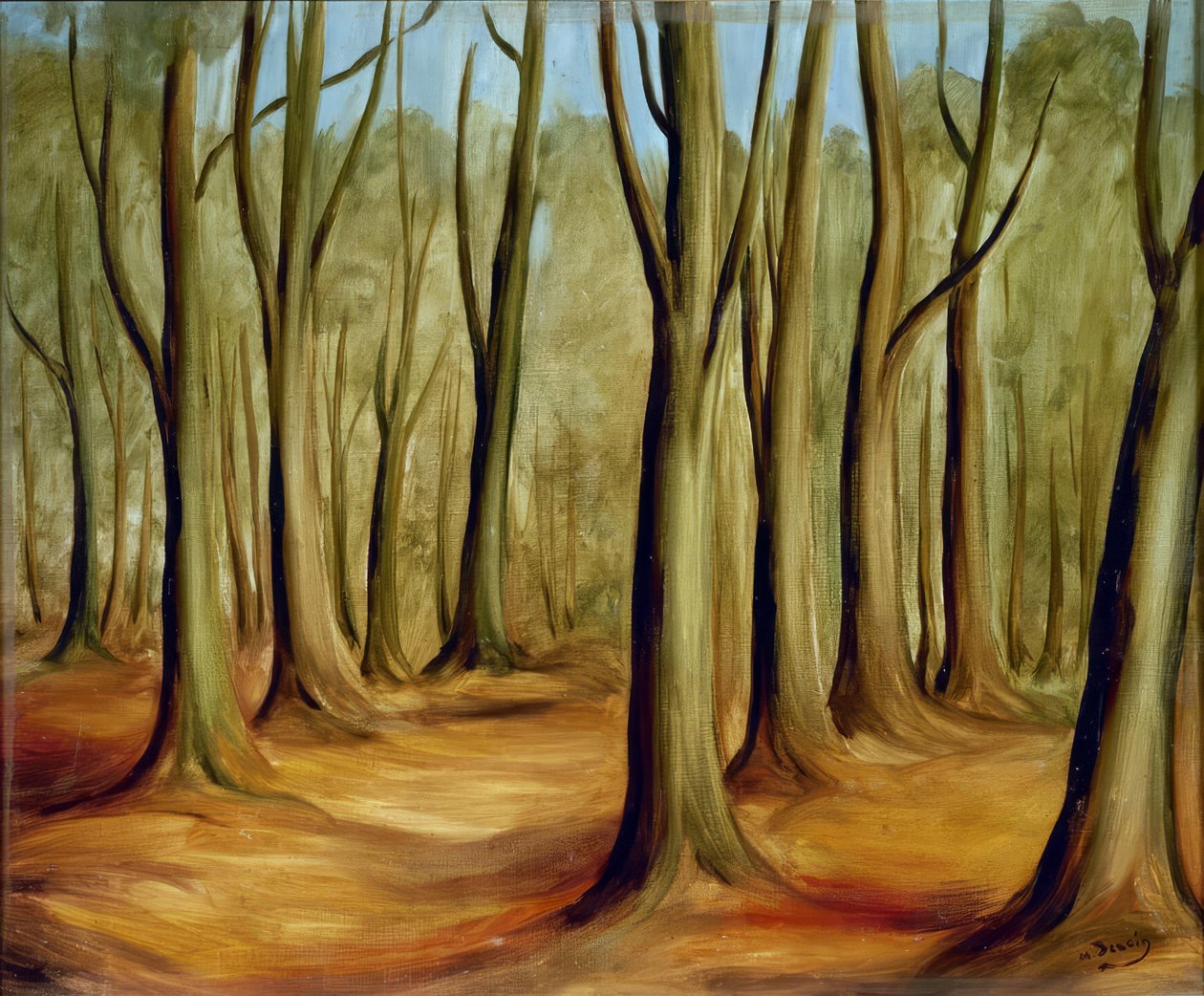 Der Wald von Fontainebleau von Andre Derain