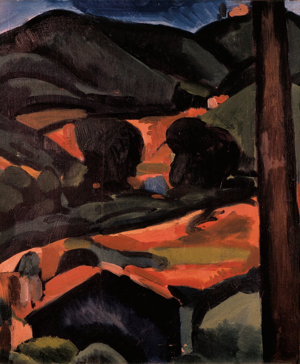 Die Hügel von Andre Derain