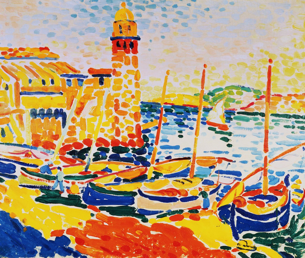 Der Hafen von Collioure von Andre Derain