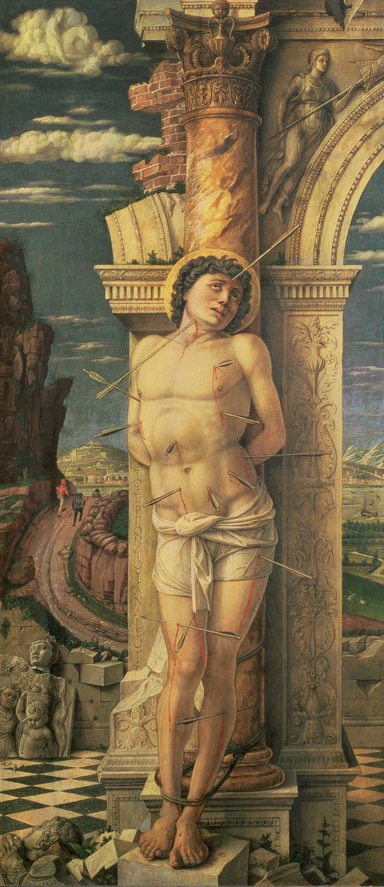 St. Sebastian, ca. 1459 von Andrea Mantegna