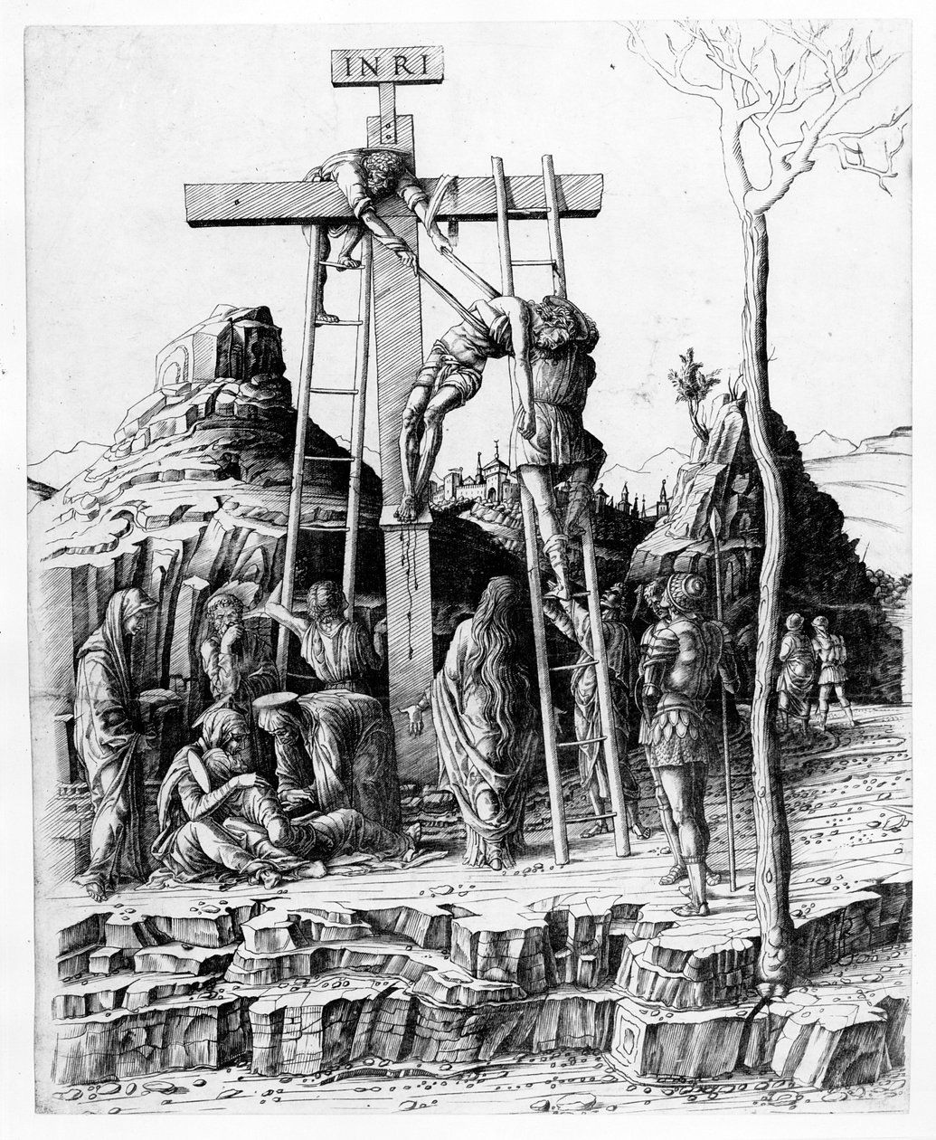 Die Kreuzabnahme von Andrea Mantegna
