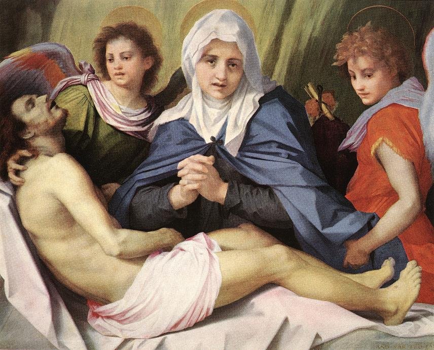 Beweinung Christi von Andrea del Sarto