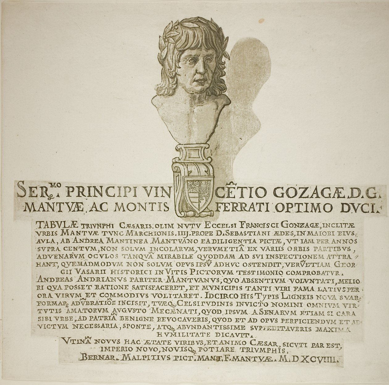 Triumph des Caesar von Andrea Andreani