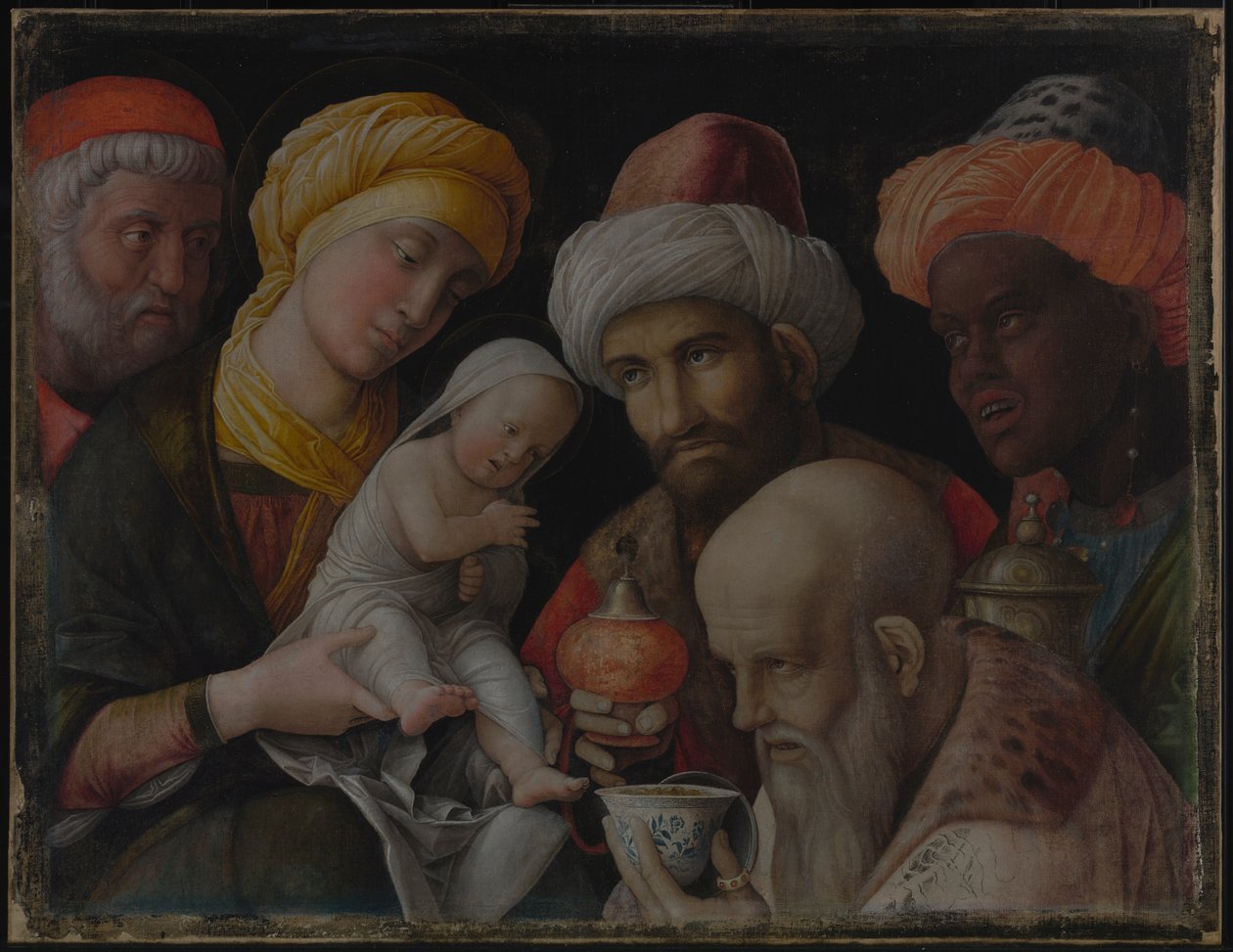 Anbetung der Könige von Andrea Mantegna