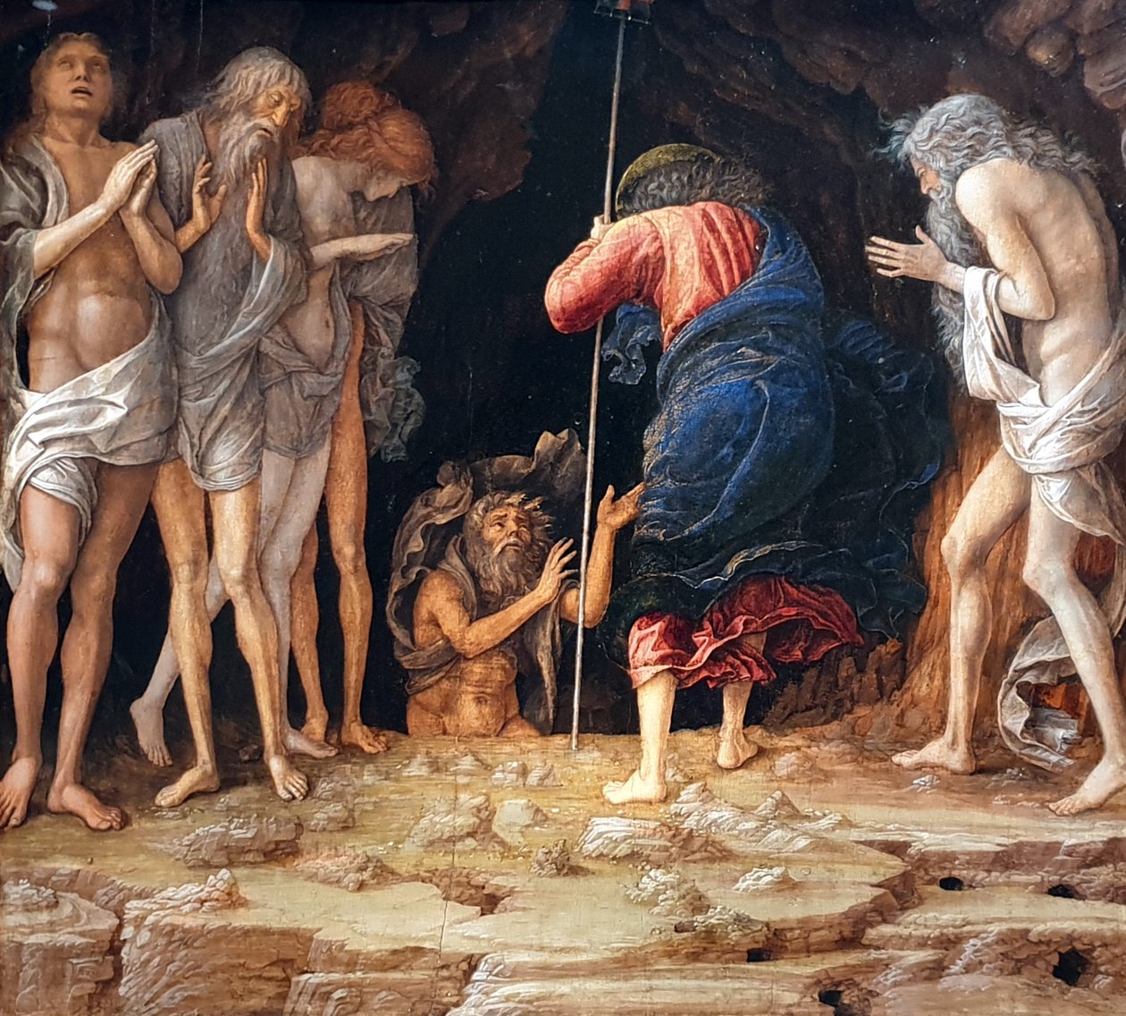 Der Abstieg Christi in die Vorhölle von Andrea Mantegna