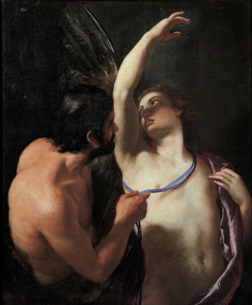 Daedalus und Ikarus, um 1645 von Andrea Sacchi