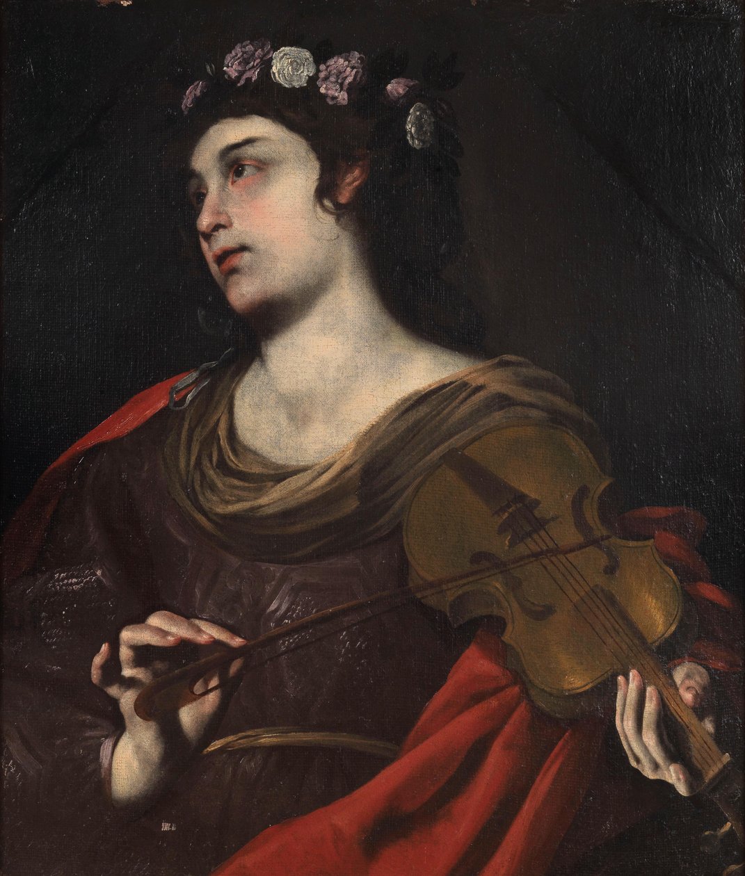 Heilige Cäcilia von Andrea Vaccaro