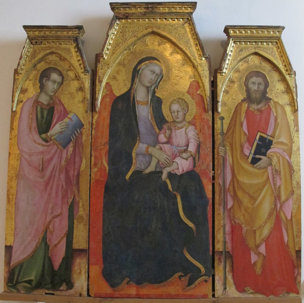 Madonna mit Kind zwischen Heiligen von Andrea di Bartolo