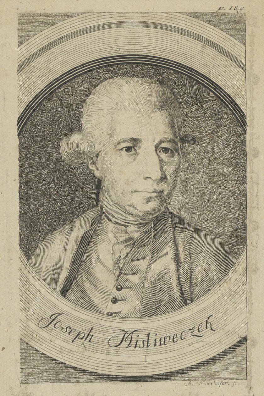 Josef Mysliveček von Andreas Niederhofer