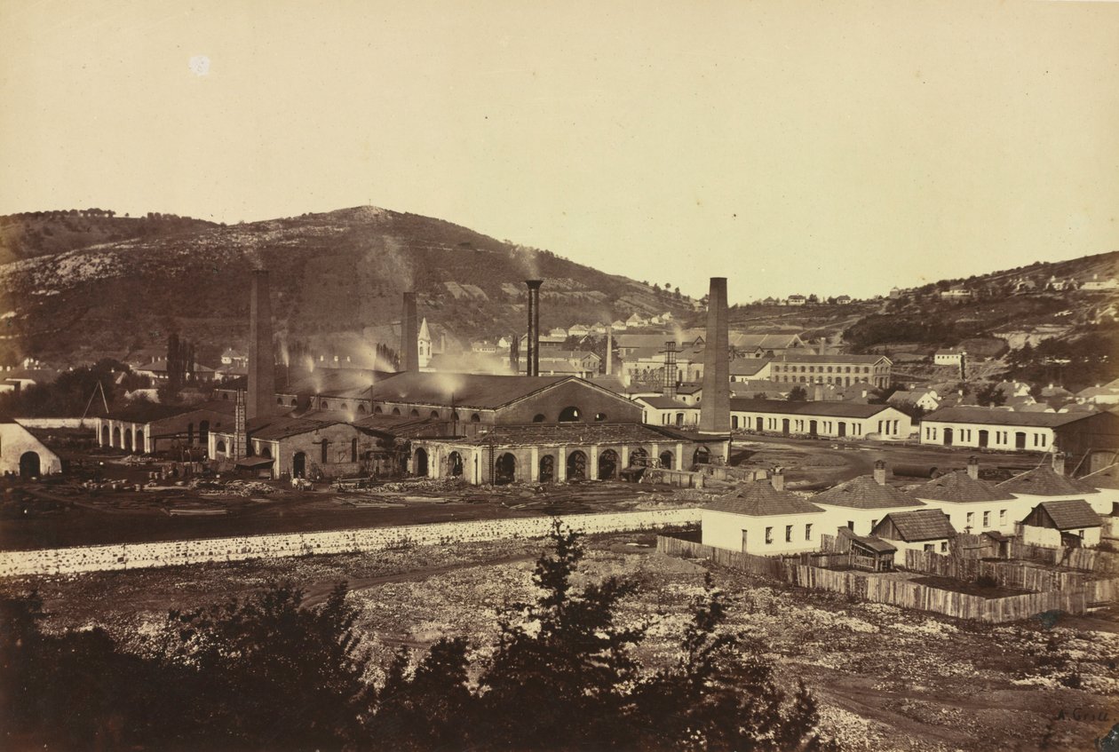 Eisenwerke in Reschitza von Andreas Groll