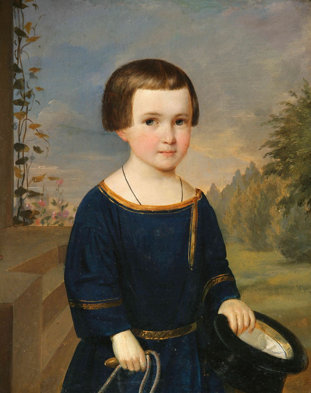 Porträt eines Jungen von Andrej Chrucki