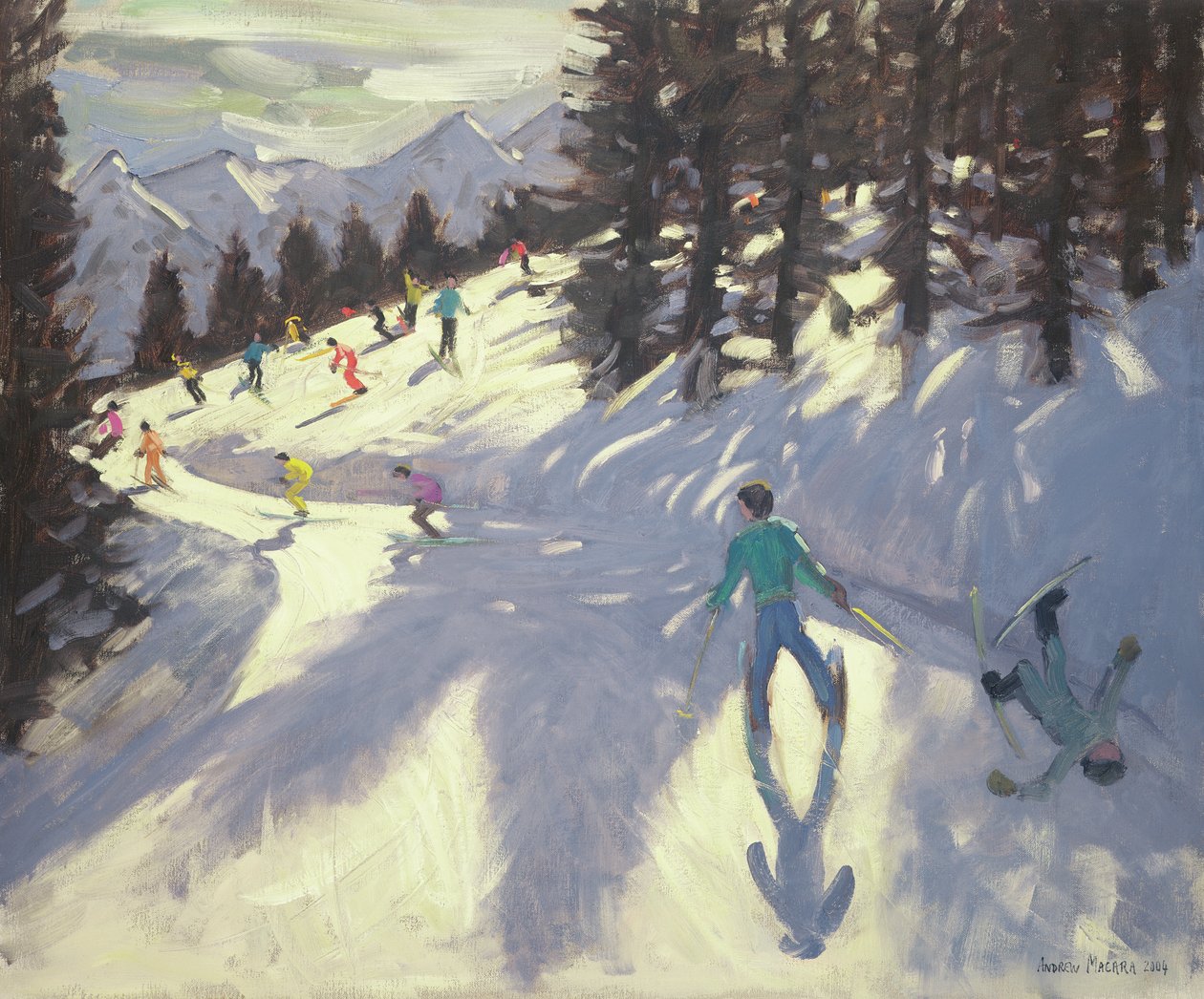 Österreichische Alpen, 2004 von Andrew Macara
