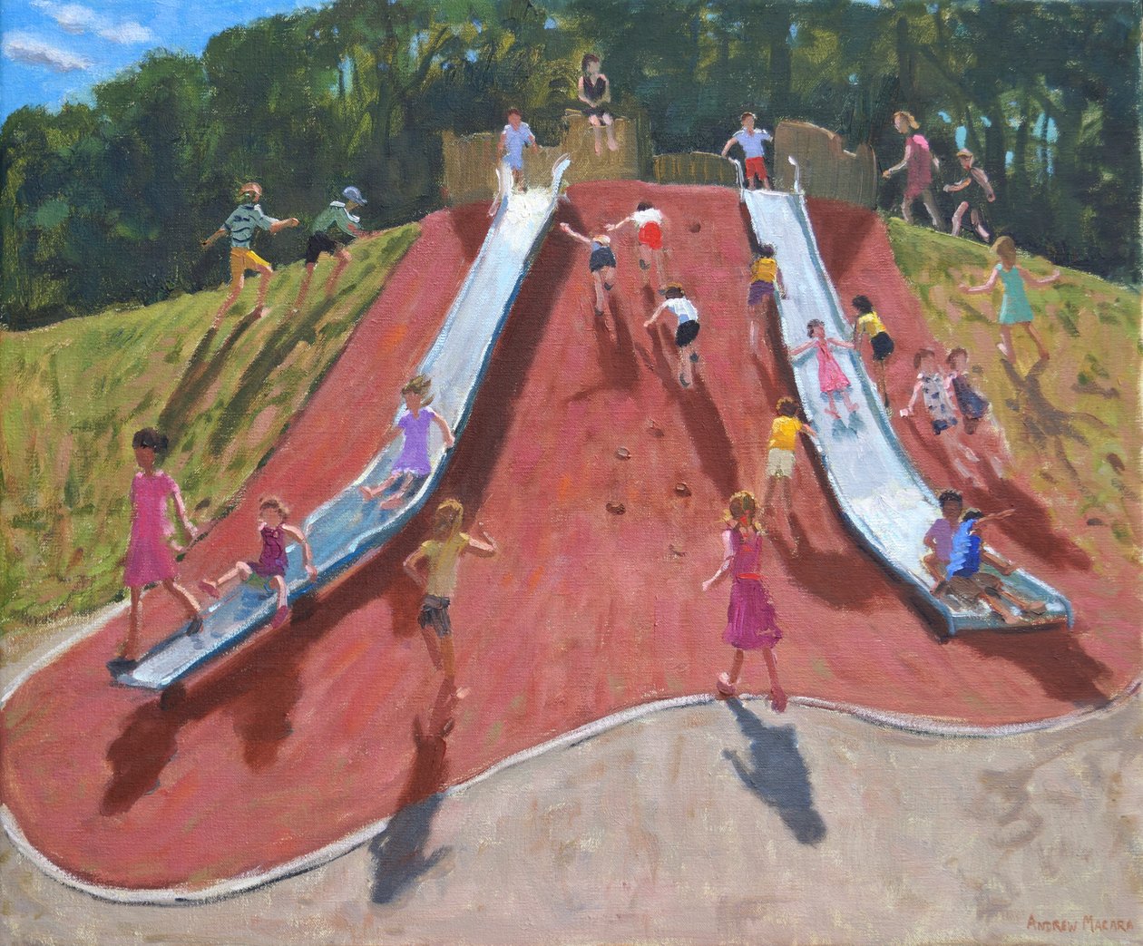 Spielplatz, Marketon Park, Derby von Andrew Macara
